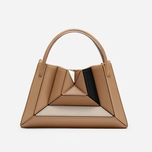 Mlouye Sera Tote Sprinkles Latte EUC